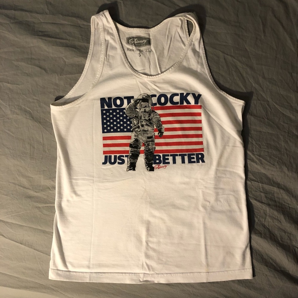 “Not Cocky Just Better” Shinesty Tank